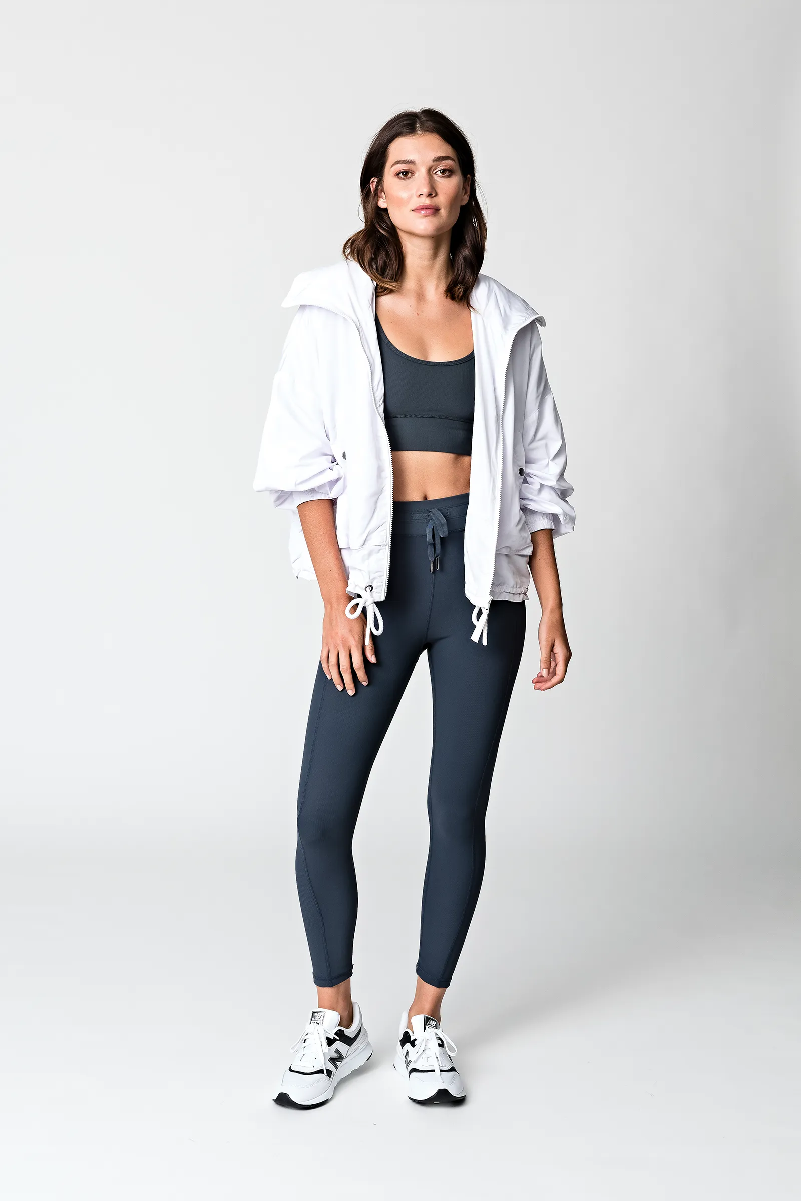 7/8 Mini Rib Luna Legging - Ink