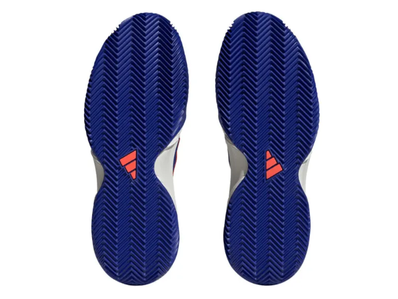 Adidas Barricade Clay Mens Tennis Shoe (Blue/Red)