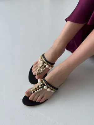 Attention To Detail Flats - Black