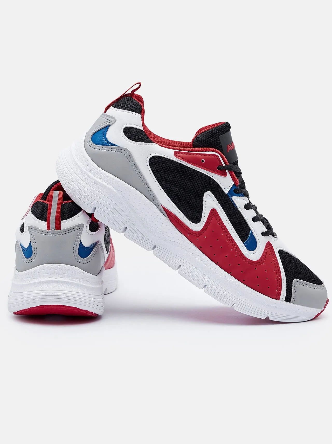 Avant Men’s StepUp Running and Walking Shoes - Multi Colour