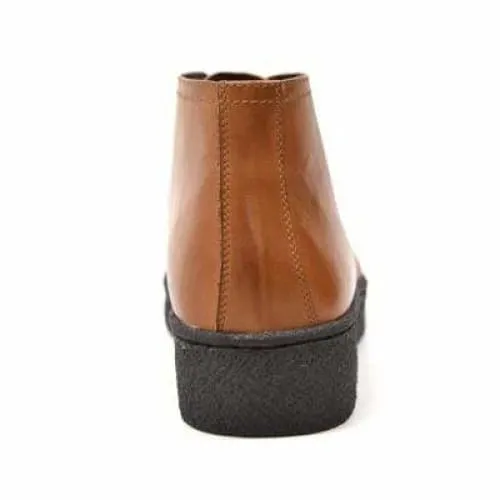 British Walkers Playboy Original High Top Men's Cognac Leather