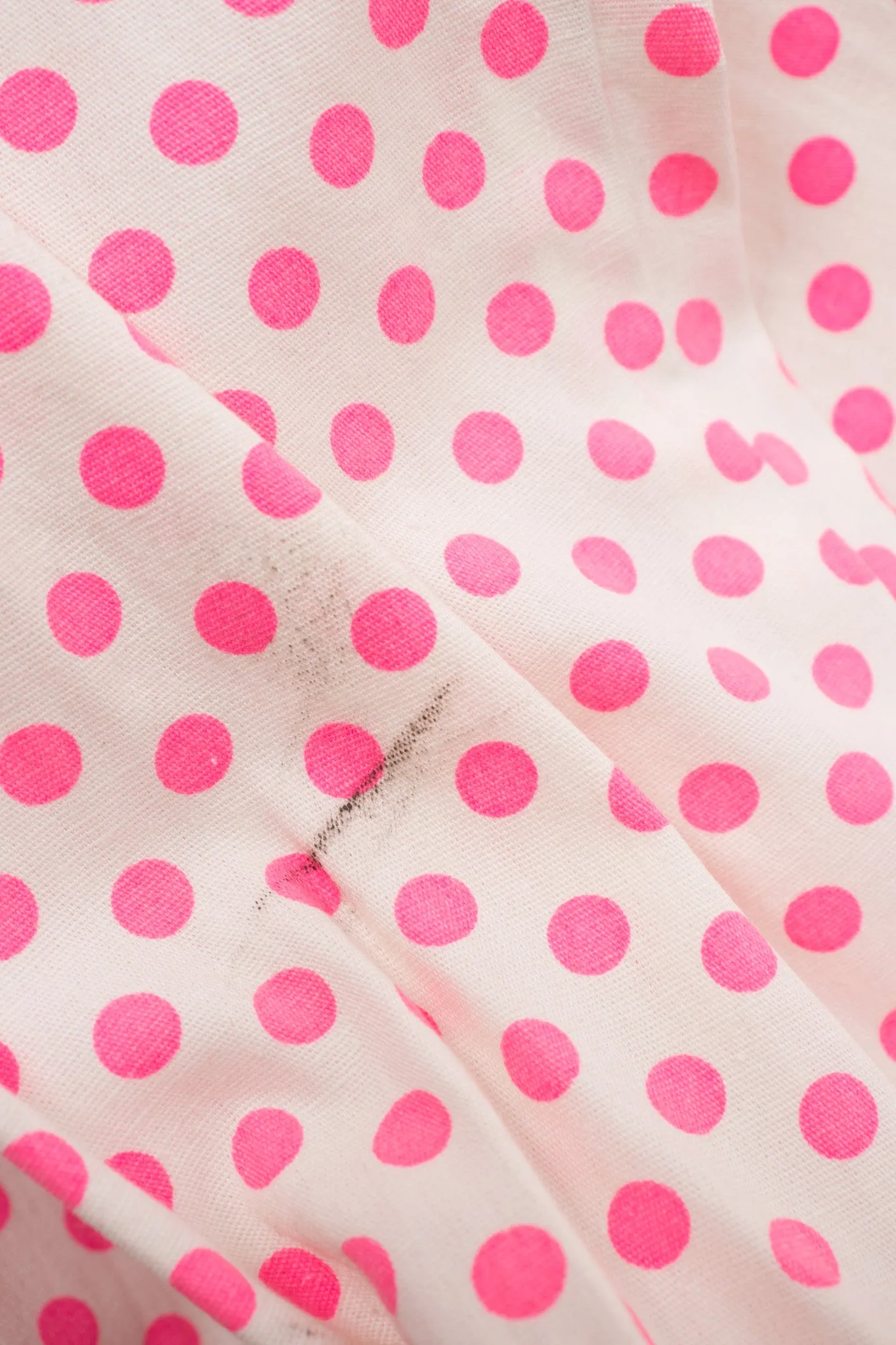Flowerpot Appliqué Dot Shirt & Skirt Set