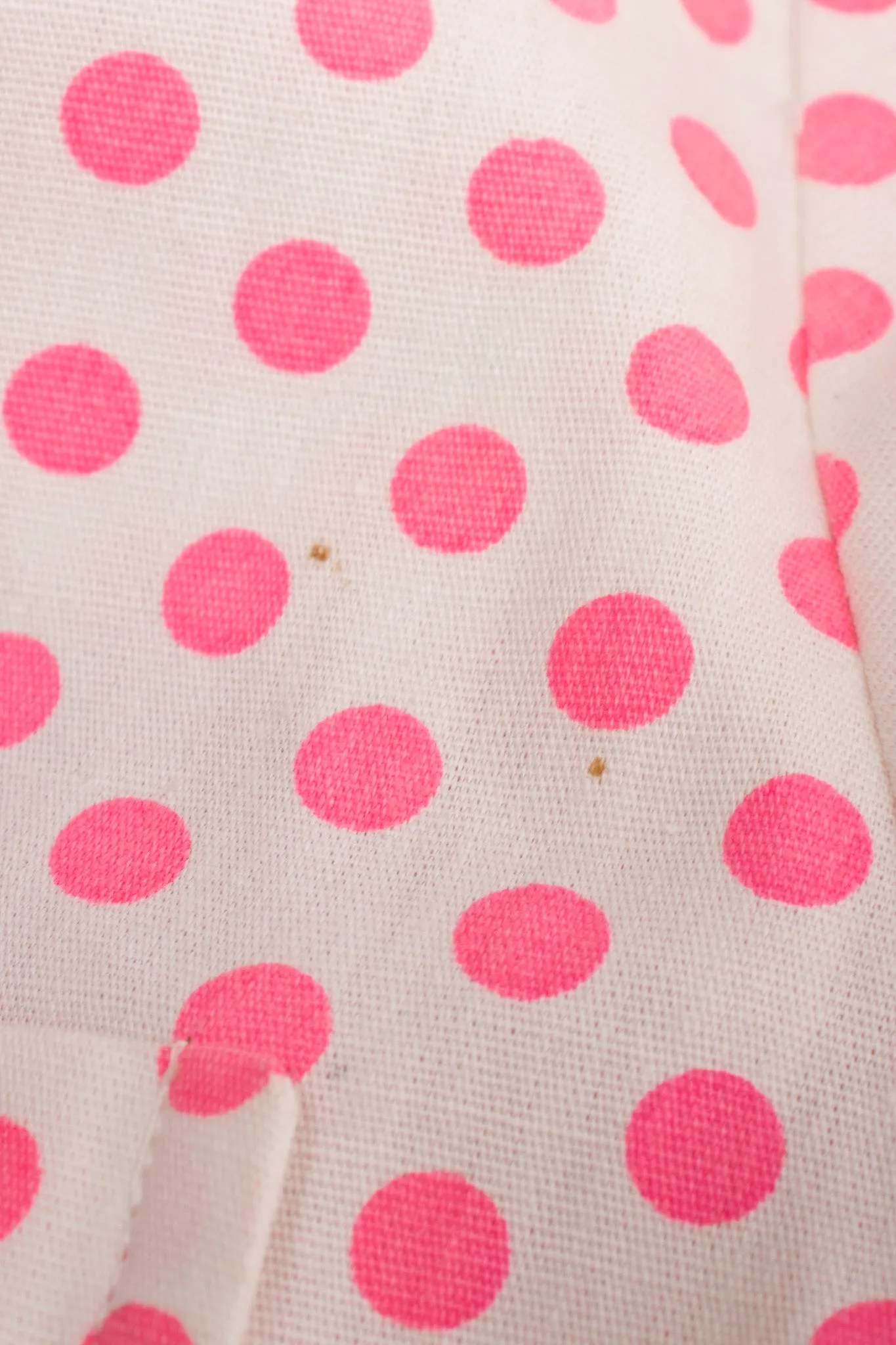 Flowerpot Appliqué Dot Shirt & Skirt Set