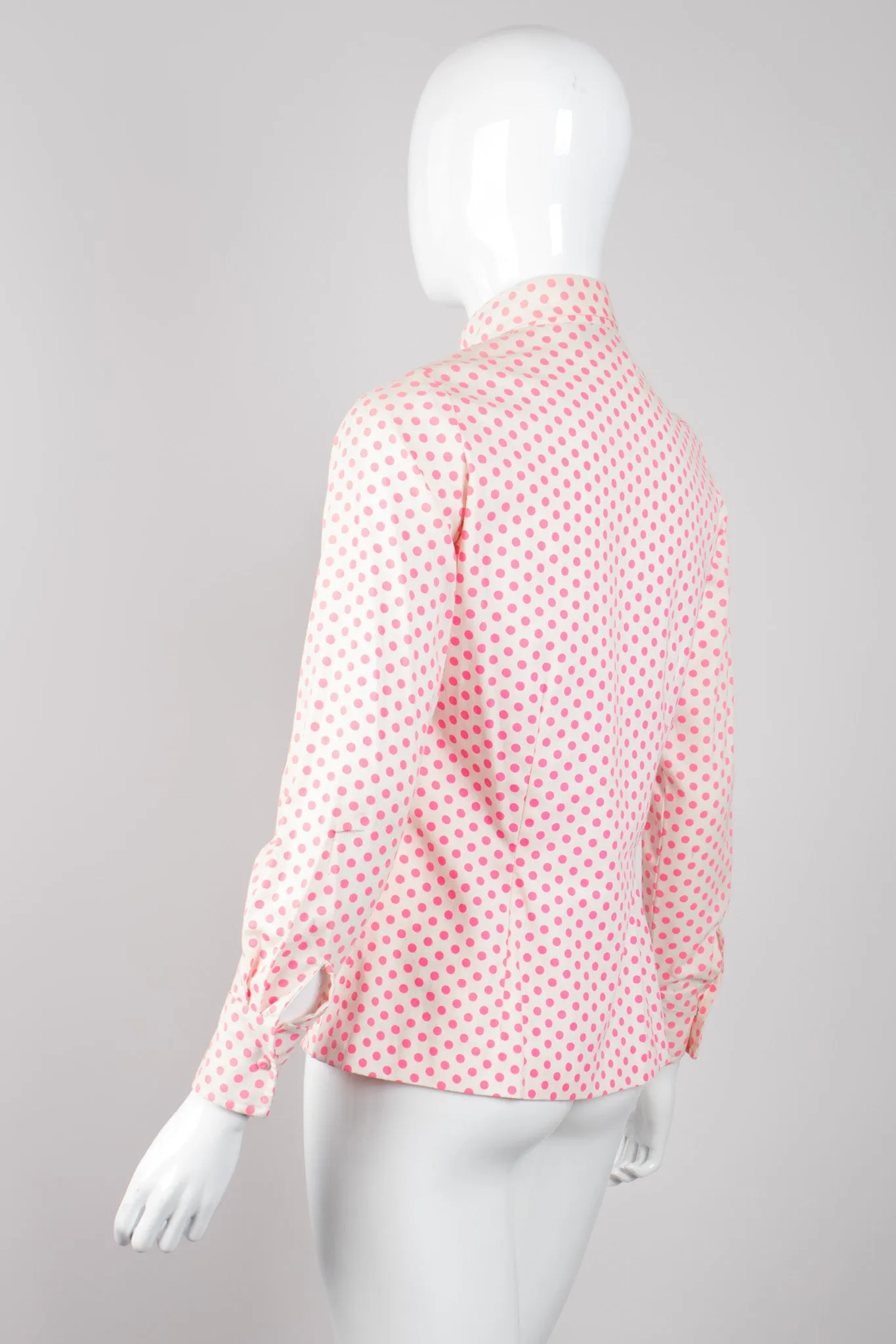 Flowerpot Appliqué Dot Shirt & Skirt Set