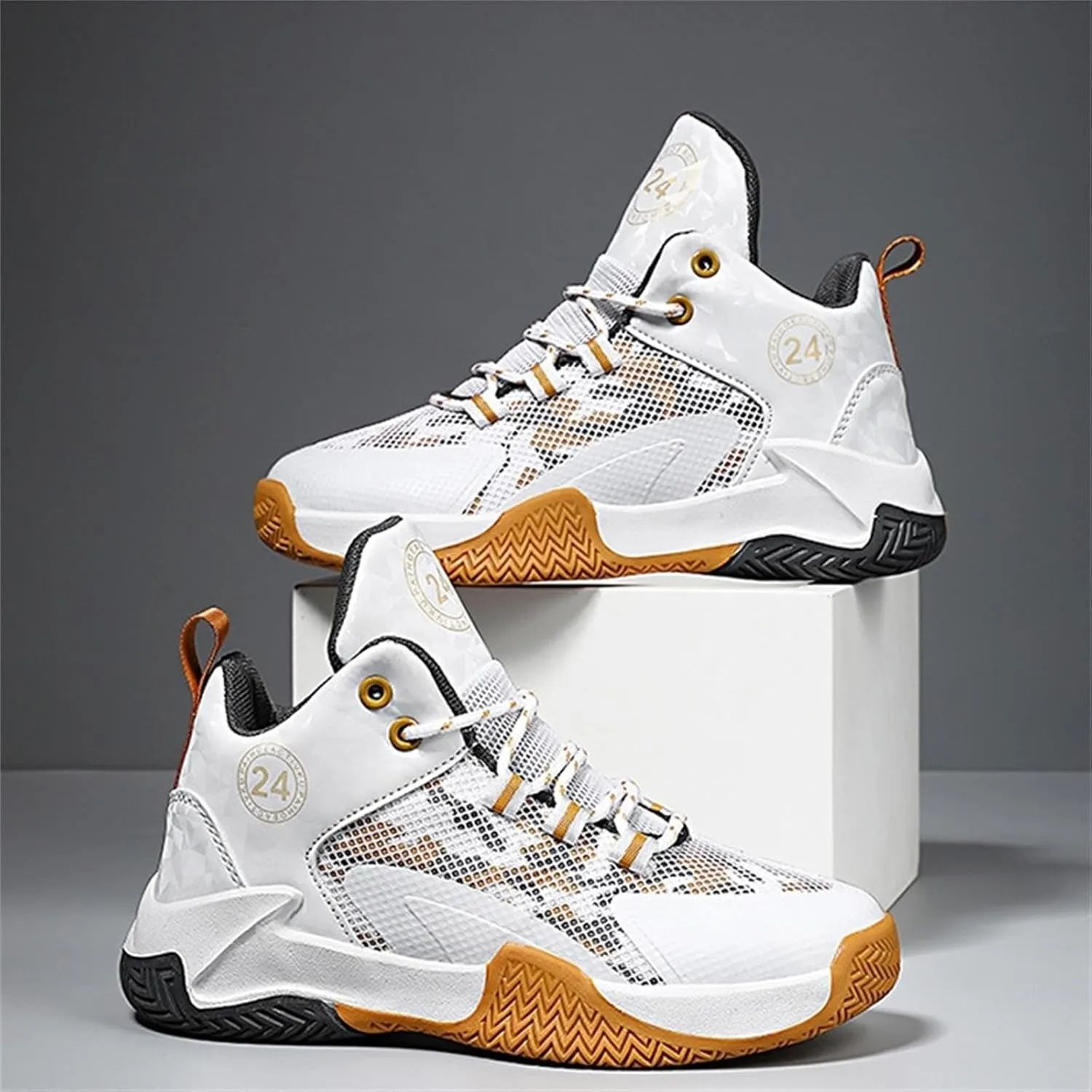 Girls & Boys Basketball Shoes Boys High Top Sneakers Youth Girls Tennis Shoes Basketball Sneakers Youth Boys