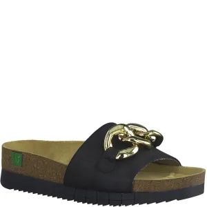 Jana Womens Slider 27582 Black