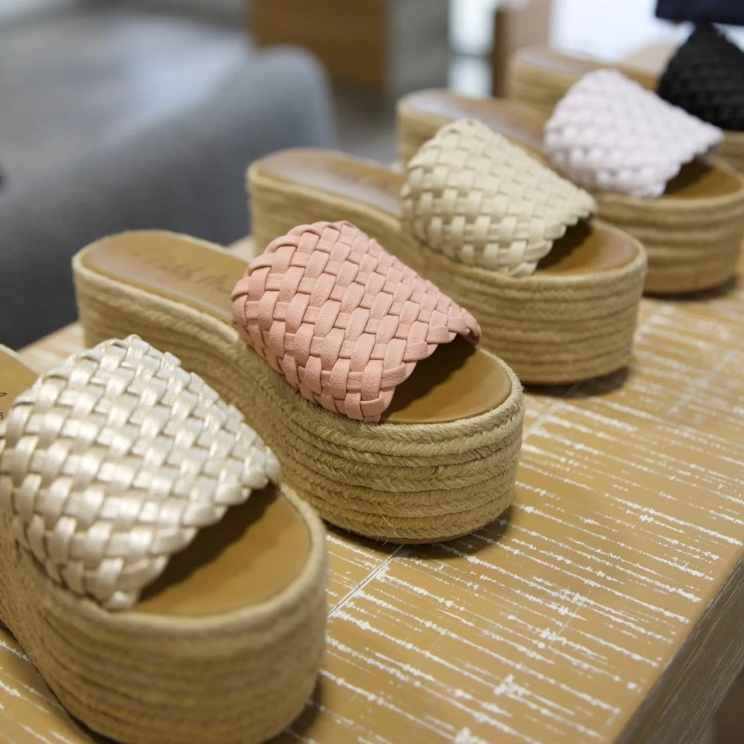 Jane Espadrilles Sandals - Gold [ NO RETURN NO EXCHANGE ]