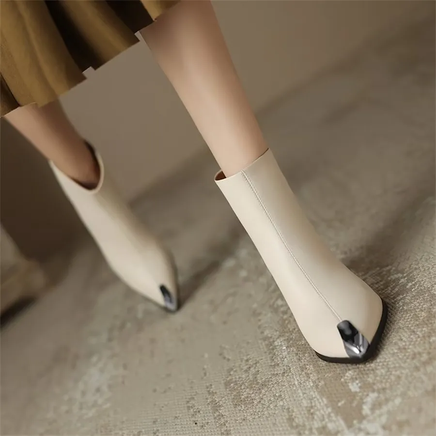 Lustrévo Classic Zip Boots