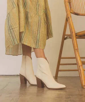 OASIS SOCIETY Harmony - Two Panel Western Booties Boots