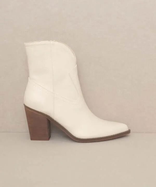 OASIS SOCIETY Harmony - Two Panel Western Booties Boots