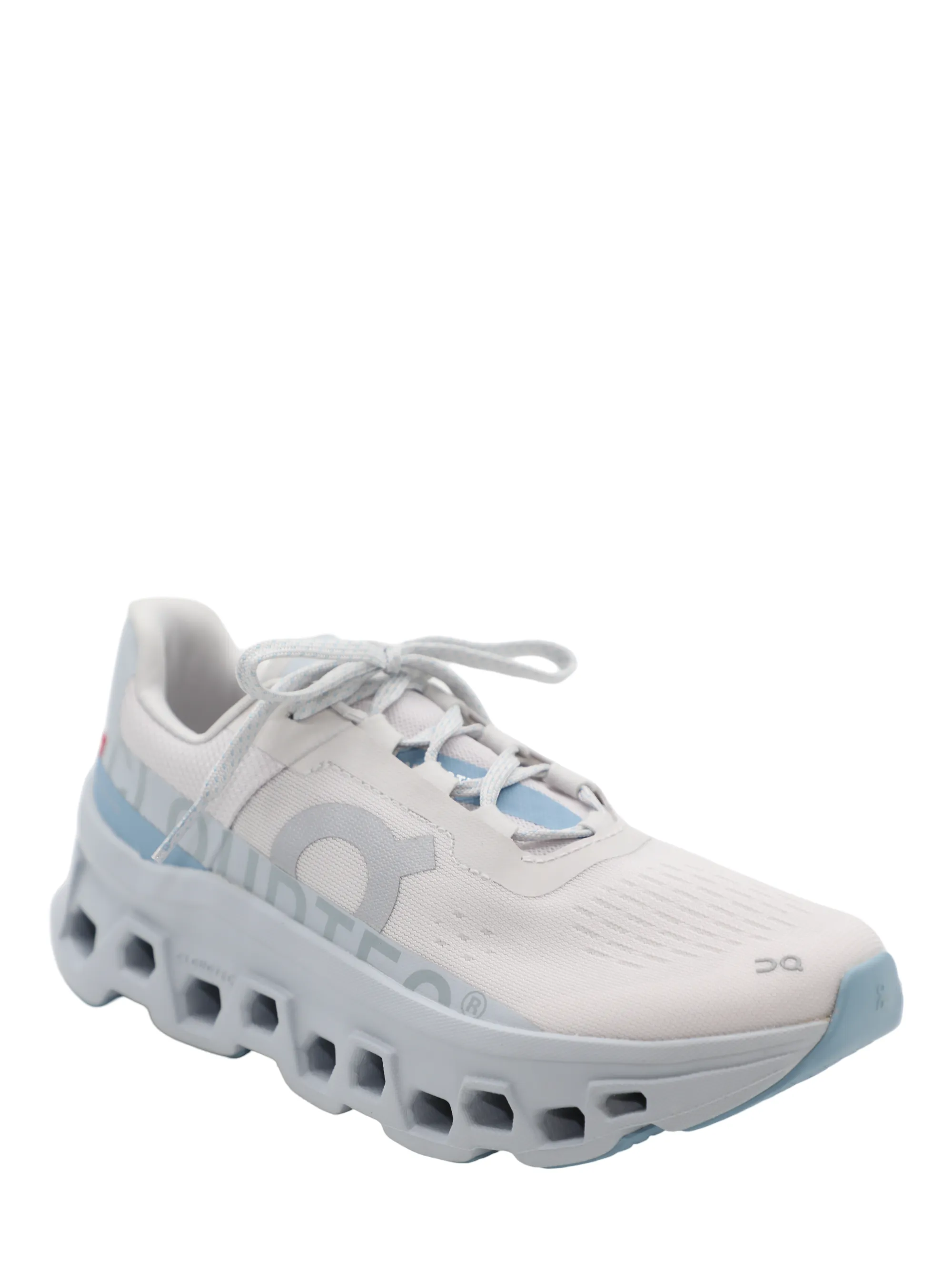 On Running Women’s Cloudmonster Sneaker in Frost/Wash