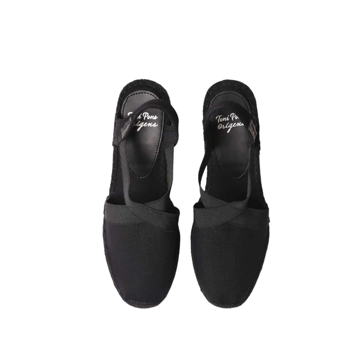 Plain Silk Wedge Espadrille for Women - Fabi