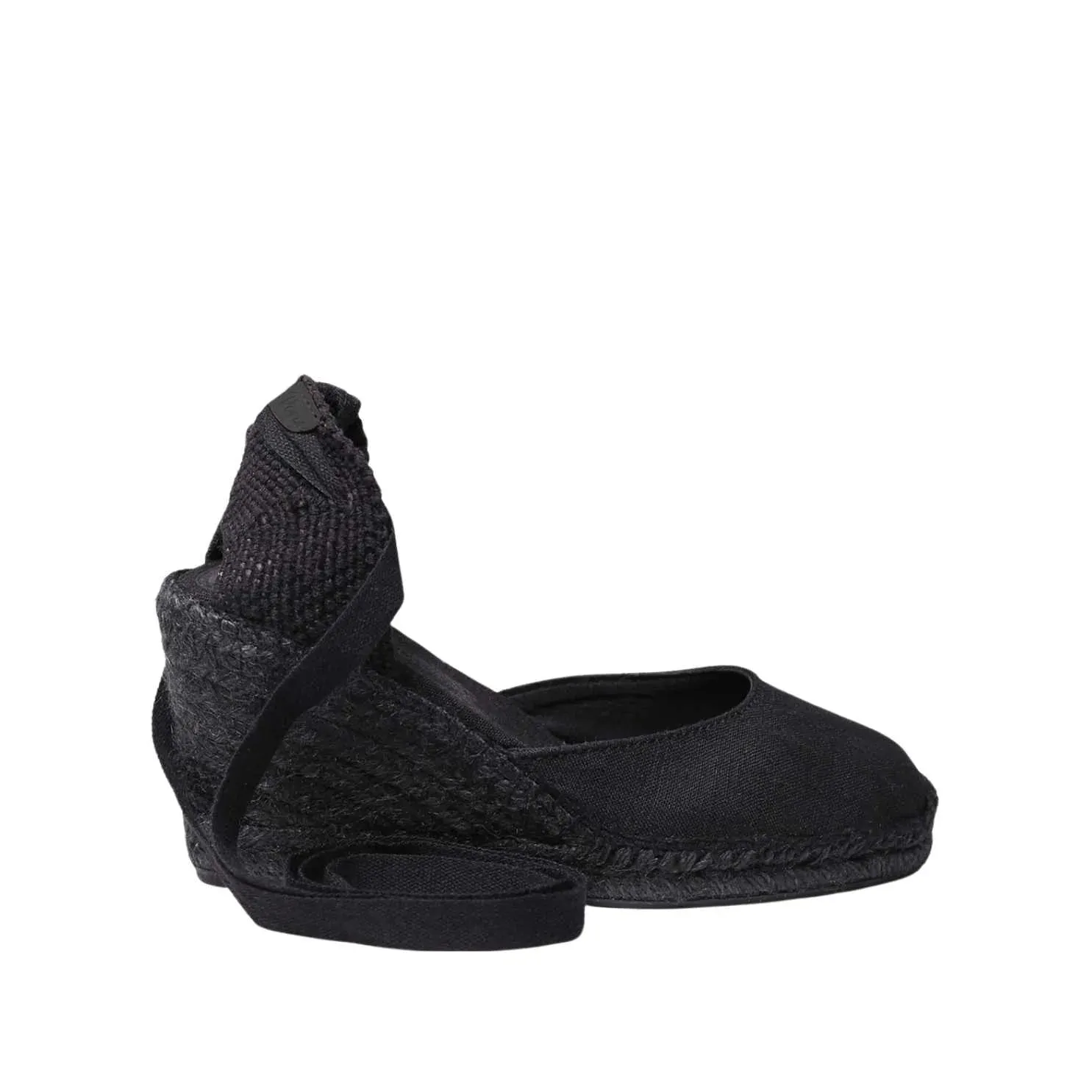 Plain Silk Wedge Espadrille for Women - Florina