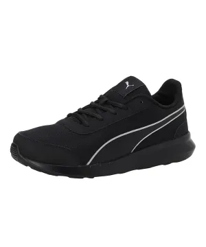 Puma mens Dazzler Black-Silver Running Shoe - 7 UK (39178201)