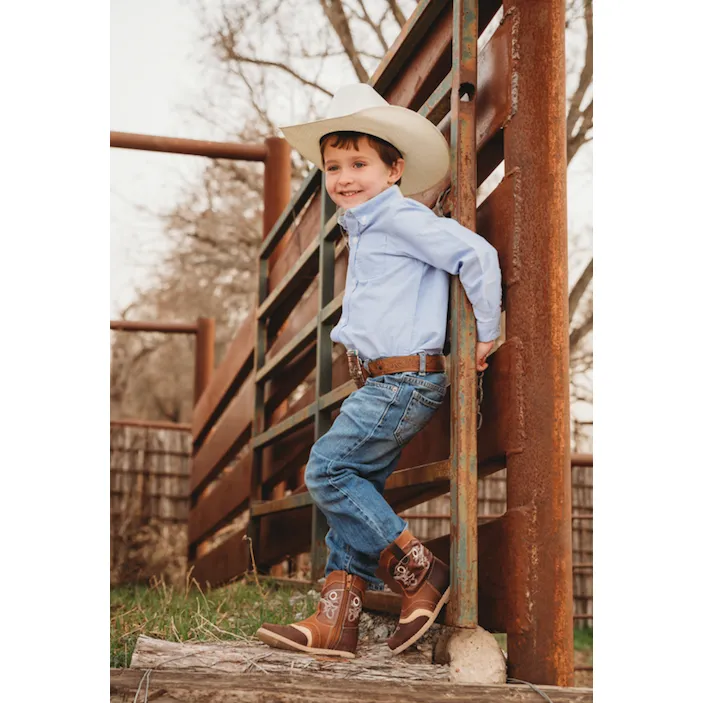 "River" Classic Cowboy Toddler Boot