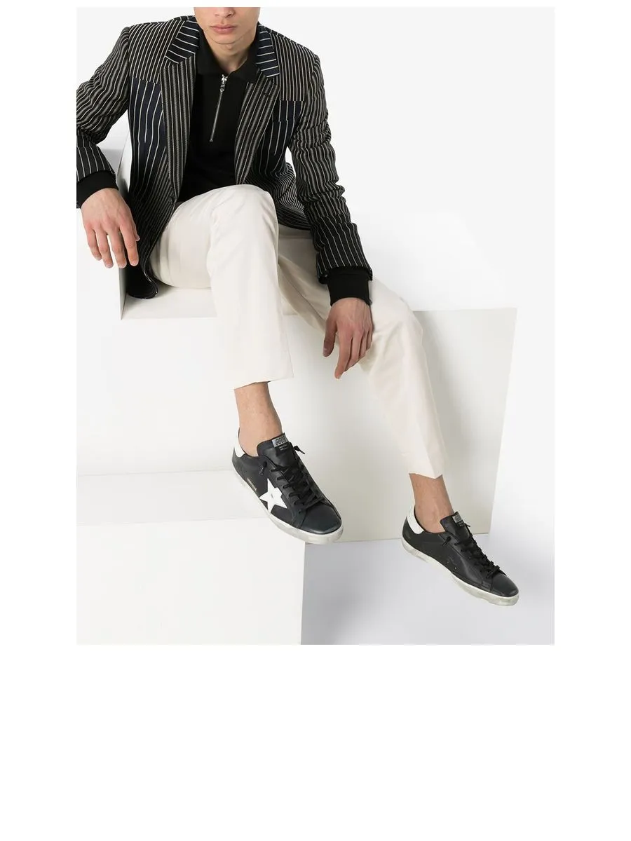 Sneakers With Signature Star Patch