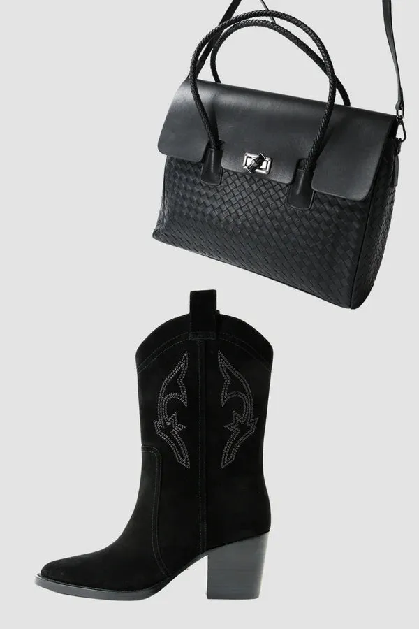 Sterope Suede   Leda Black