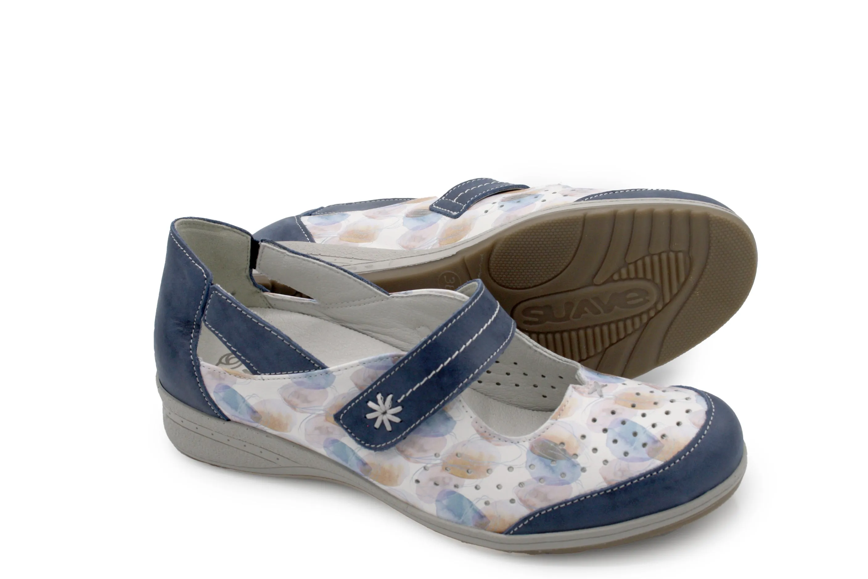 Suave Mary Jane 6030 63 Denim