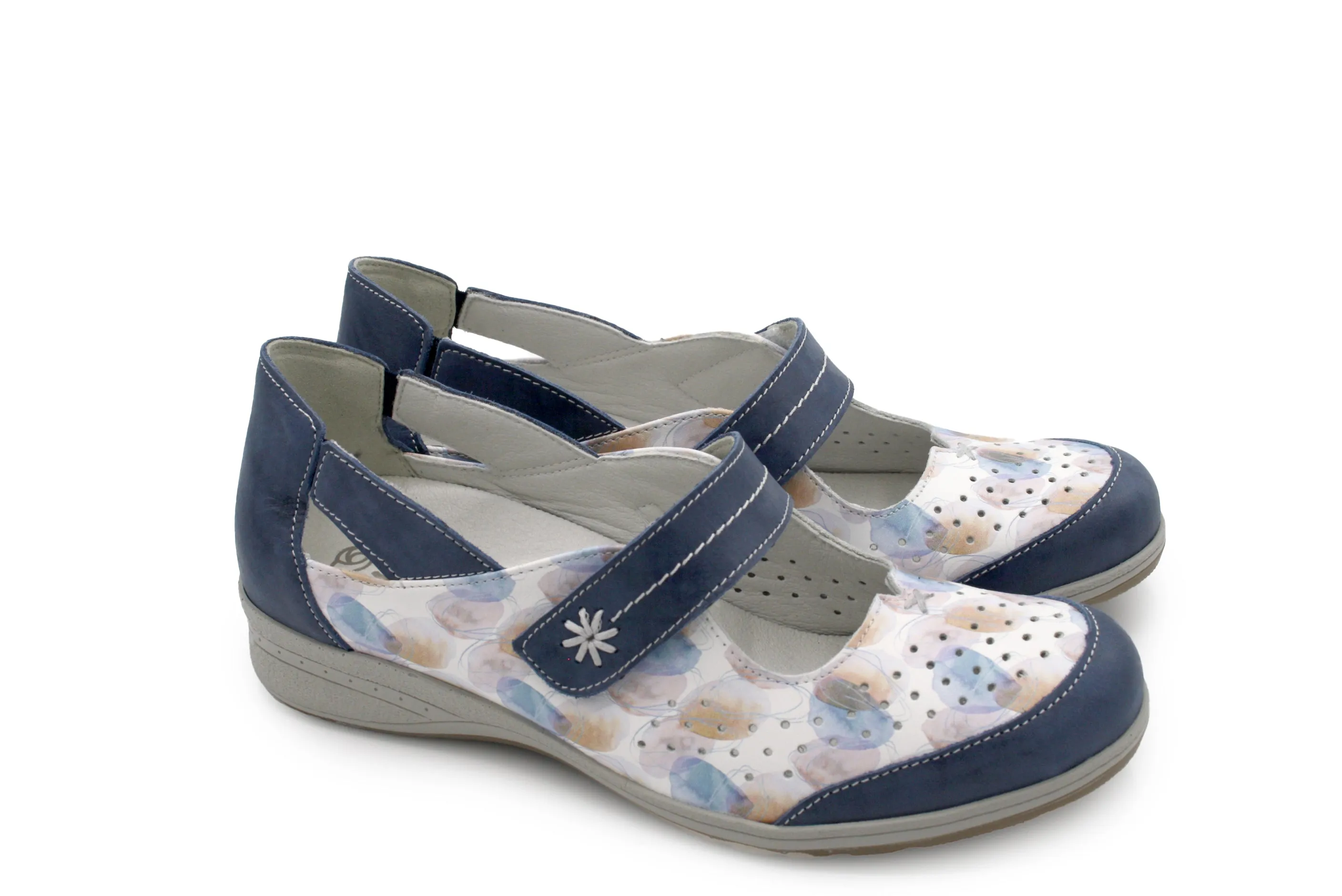 Suave Mary Jane 6030 63 Denim