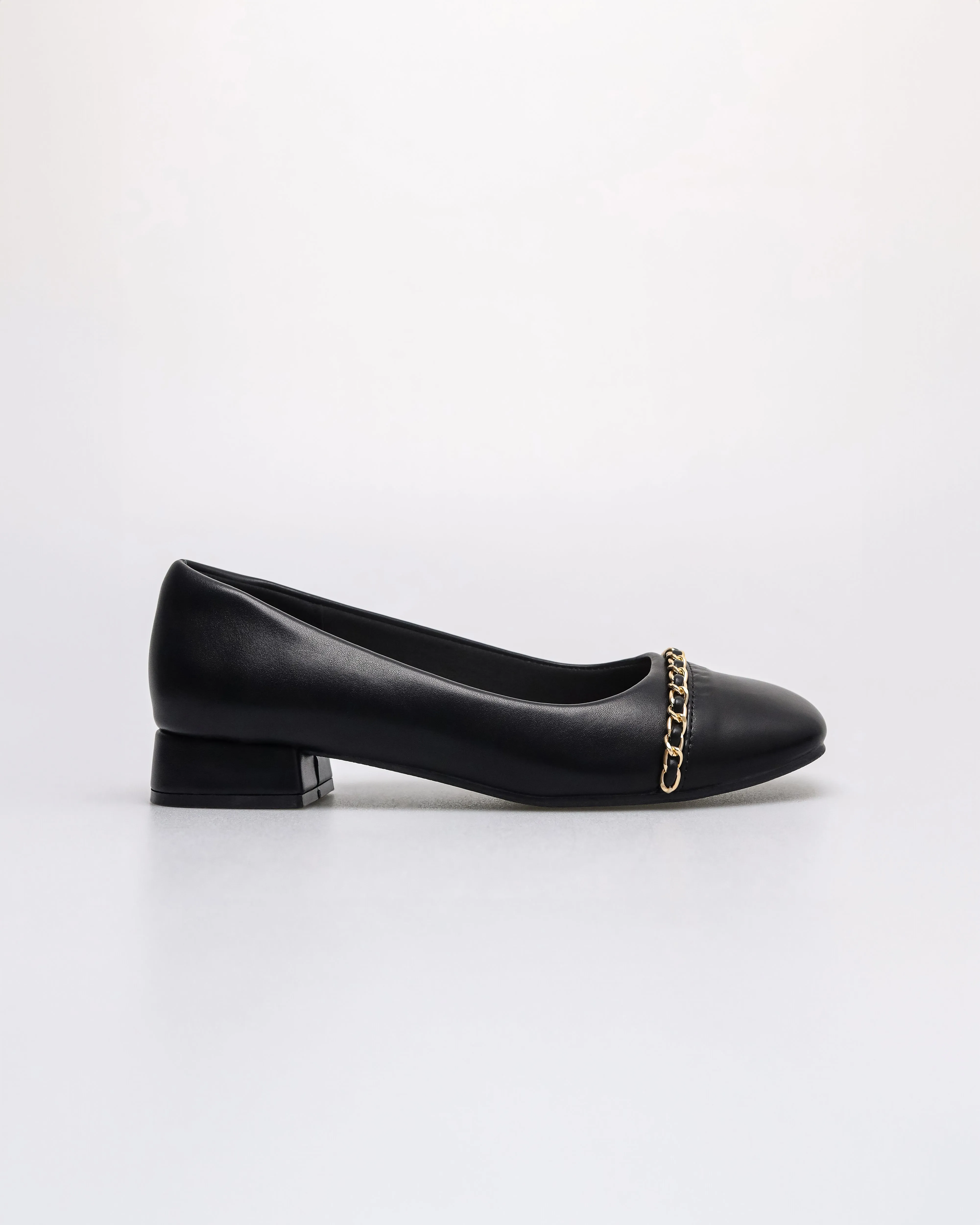 Tomaz NN284 Ladies Gold Chain Flats