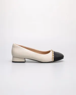 Tomaz NN284 Ladies Gold Chain Flats