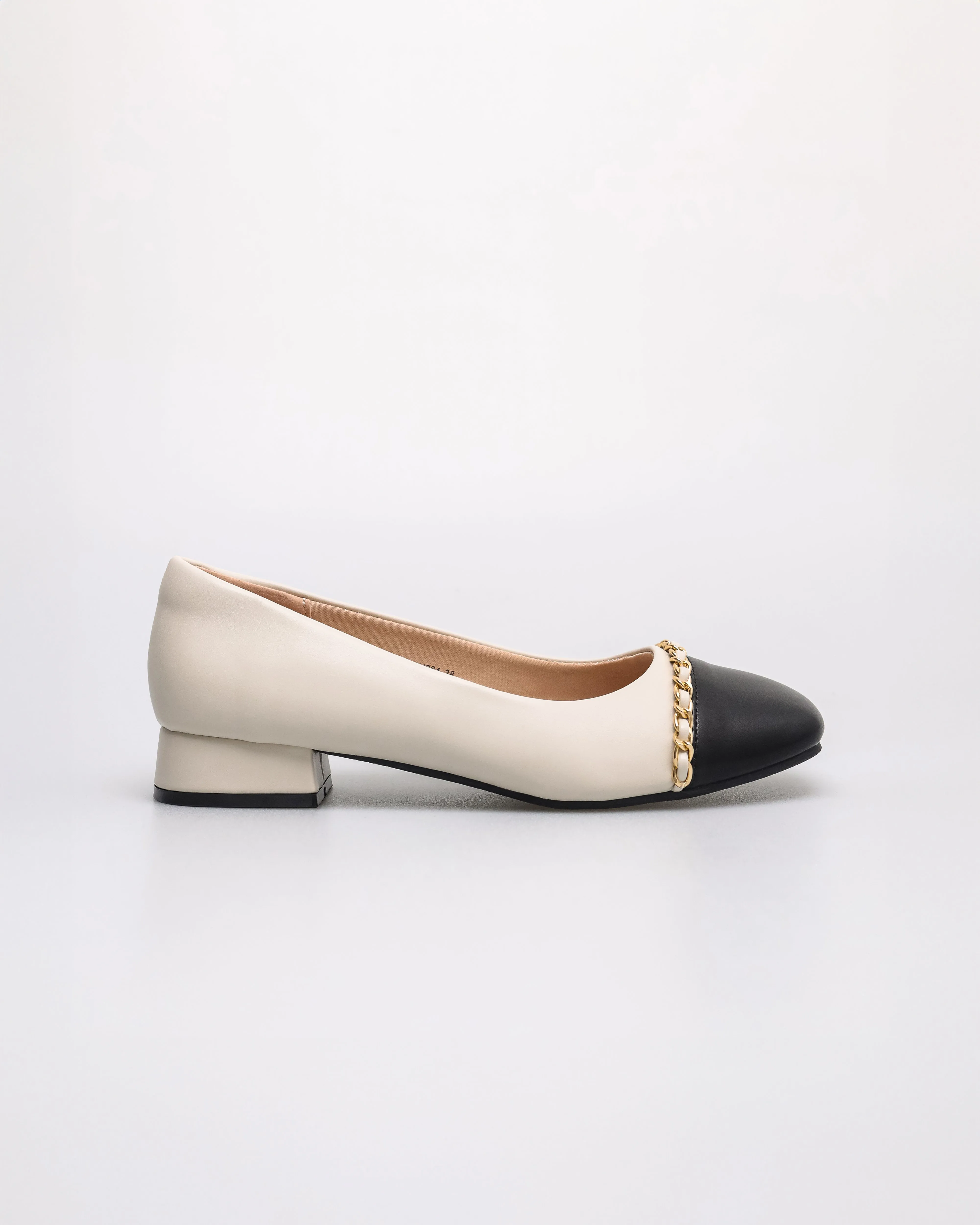 Tomaz NN284 Ladies Gold Chain Flats