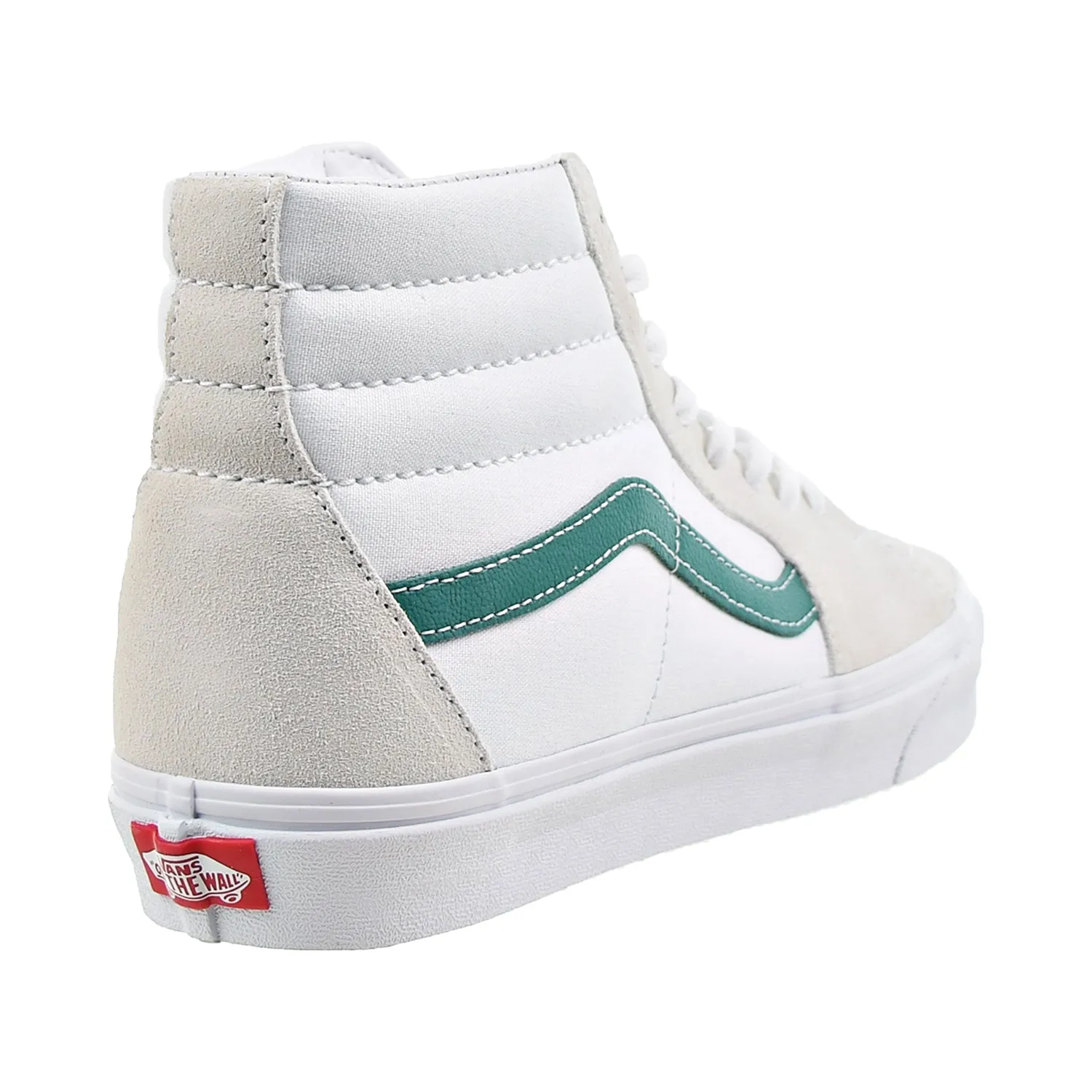 Vans Sk8-Hi "Classic Sport" Men's Shoes Cadmium Green-True White