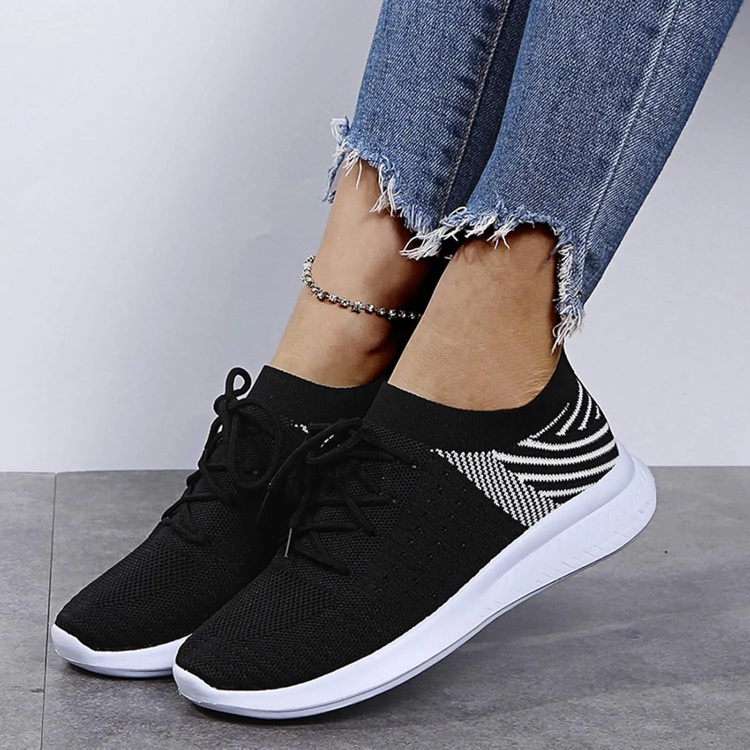Womens High Top Sneakers White Zapatos para Mujeres Embarazadas Non Slip Winter Shoes for Women Trendy Platform Sneakers for Women 2023 Women's Non Slip Work Shoes
